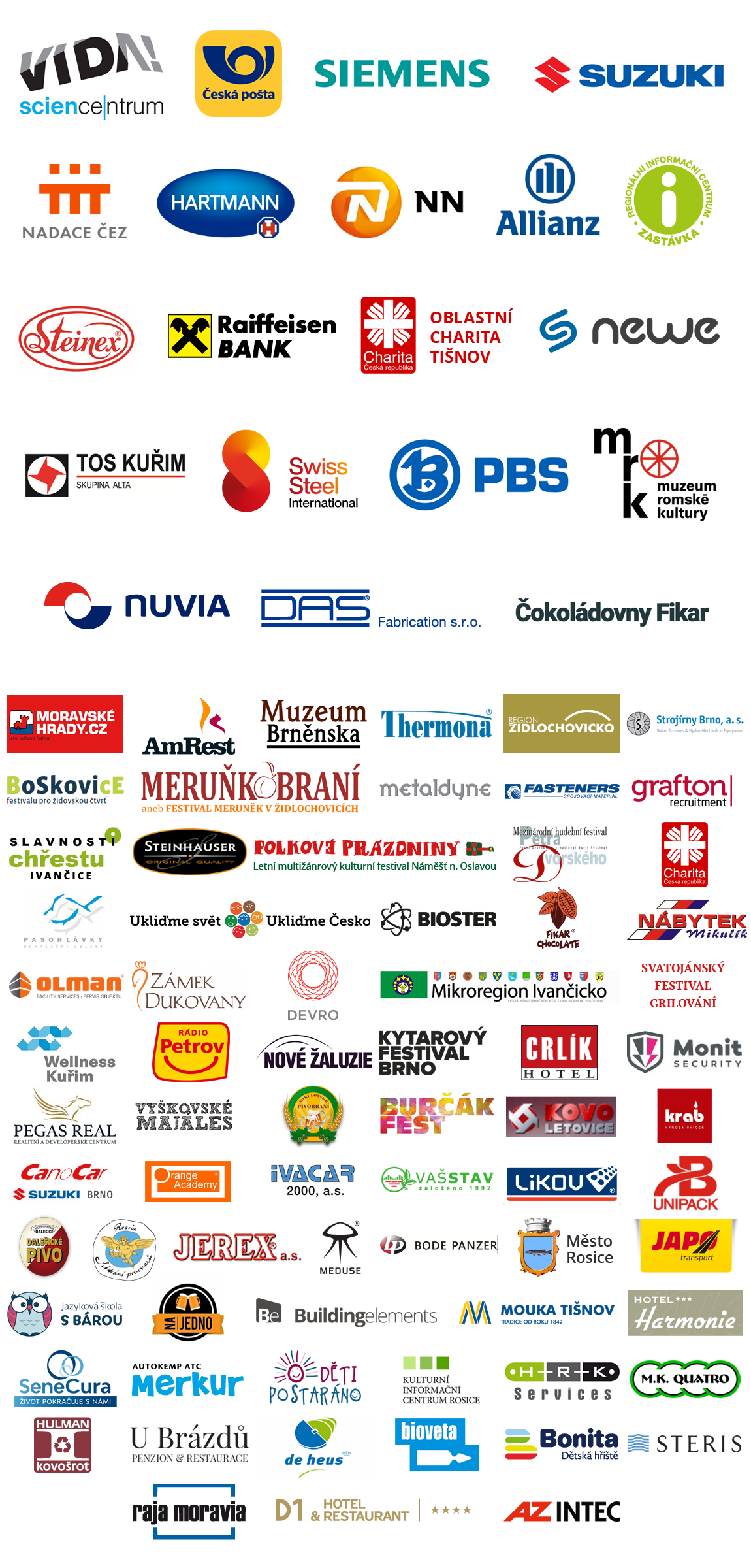 Partneři Regionálních portálů